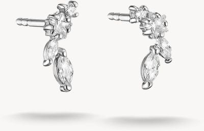 Thomas Sabo sterling silver studs with white stone H2369-051-14