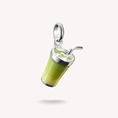 Thomas Sabo Charm pendant matcha latte Connect silver CC1266-007-6