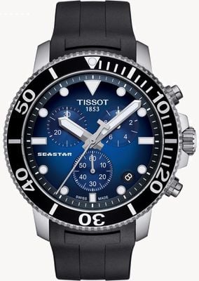Tissot Men's Seastar 1000 Quartz Chronograph Stainless Steel Watch T1204171704100