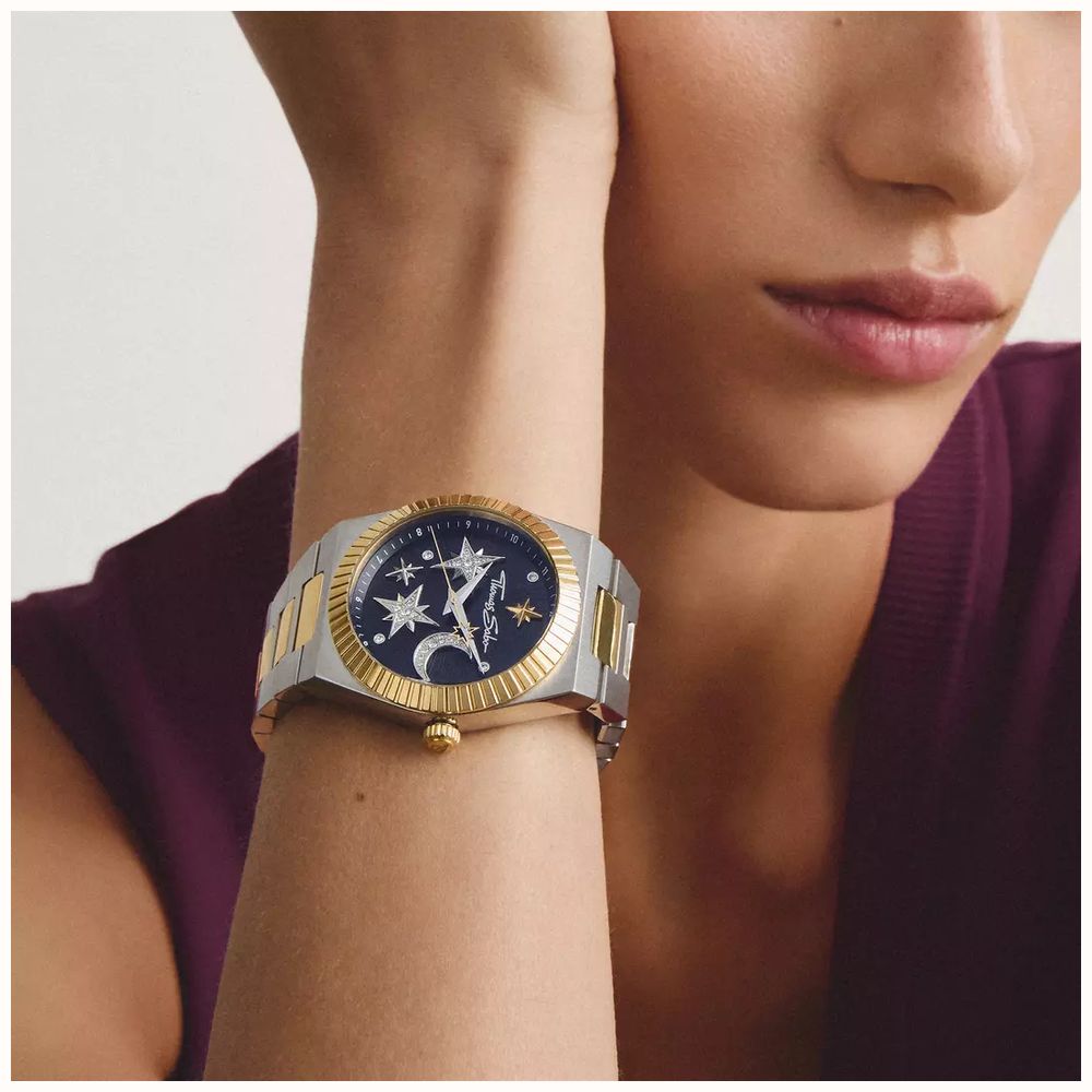 Thomas Sabo Ladies’ Watch Moon And Stars With Black Dial Watch WA0465-291-203-39 - alternate view 4