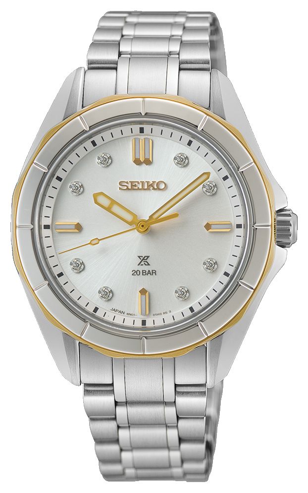 Seiko SUR618J1 Prospex Ladies Marine Sports Diamond-set In Watch