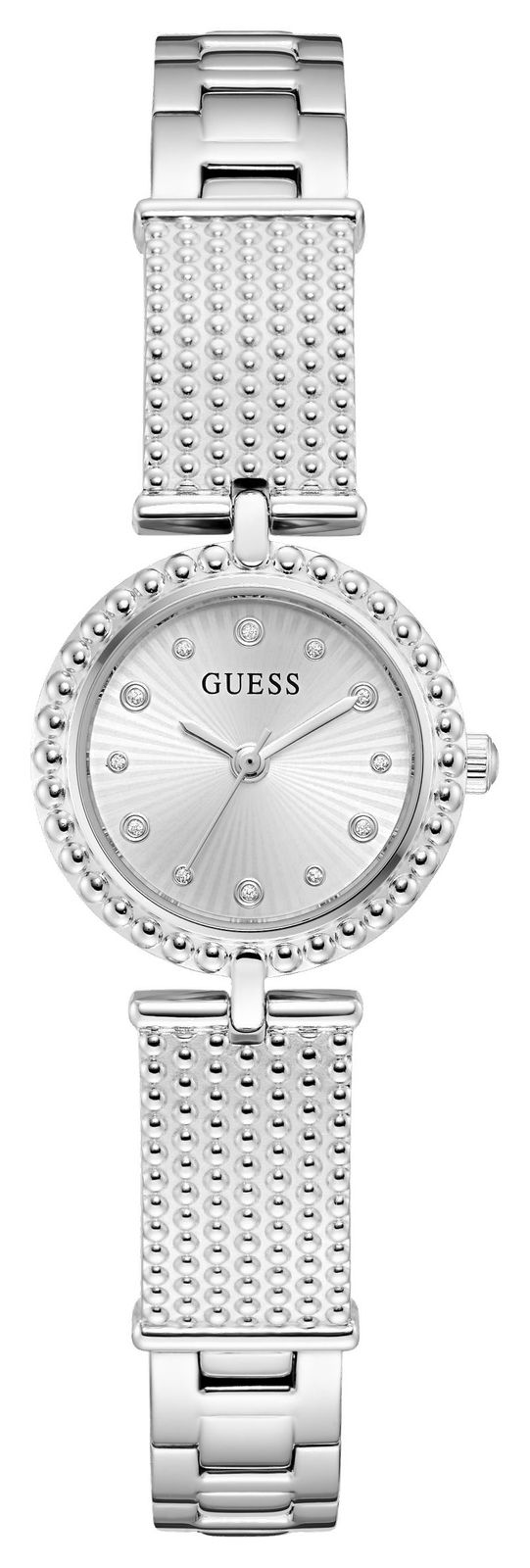 Guess GW1017L1 HOLLY Three-Hand Quartz (24mm) Silver Dial / Watch