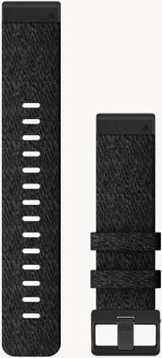 Garmin QuickFit 22 Watch Strap Only, Heathered Black Nylon 010-12863-07