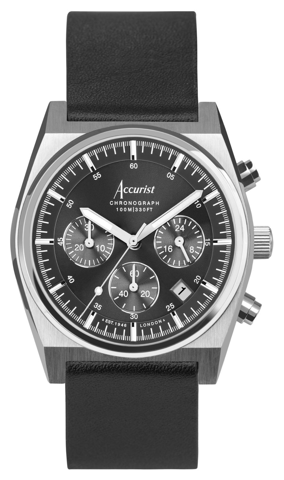 Accurist 70000 Men's Origin Quartz Chronograph (41mm) Black Watch