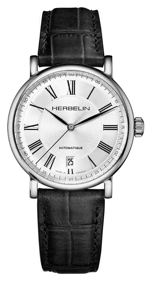 Herbelin 2047AP08 Inspiration Automatic (38mm) Silver Dial Watch