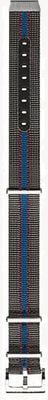Hamilton Straps American Classic 22mm Grey & Blue Striped Textile NATO Strap - STRAP ONLY H694354105