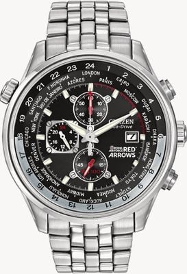 Citizen Red Arrows Chronograph Stainless Steel Bracelet CA0080-54E