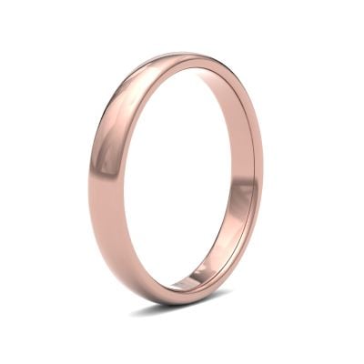 James Moore Wedding Ring  | 3mm | Medium | Size Premium Court | AG_3LMP-9R AG_3LMP-9R