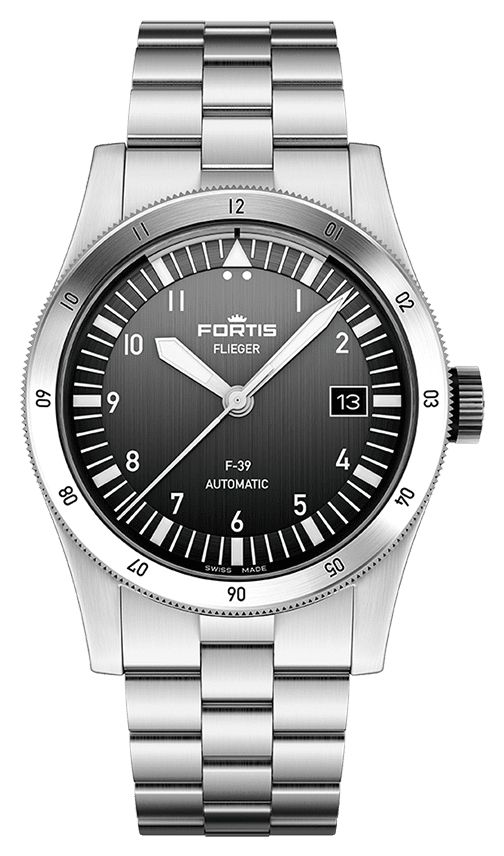 FORTIS F4220015 Flieger F-39 Automatic Black (39mm) Watch