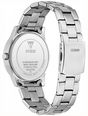 Guess Mens Quentin Blue Sunray Dial Silver-Tone Stainless Steel Bracelet GW1127G1 - alternate view 3