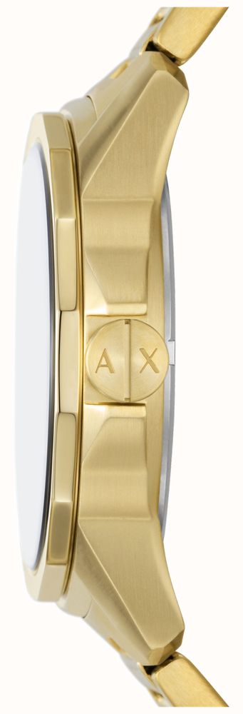 Armani Exchange Men's | Grey Dial | Moonphase | Gold-Tone Stainless ...
