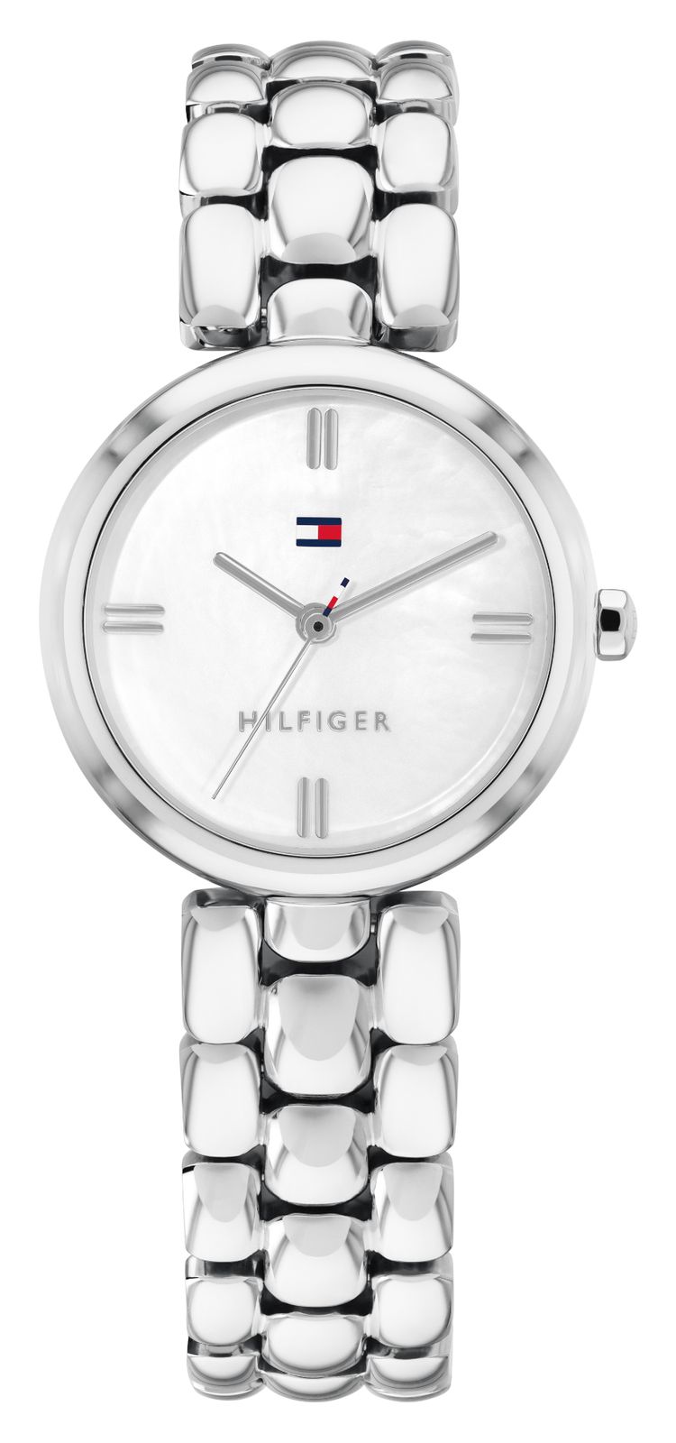 Tommy Hilfiger 1782929 Annie Stainless Steel White Mother of Watch