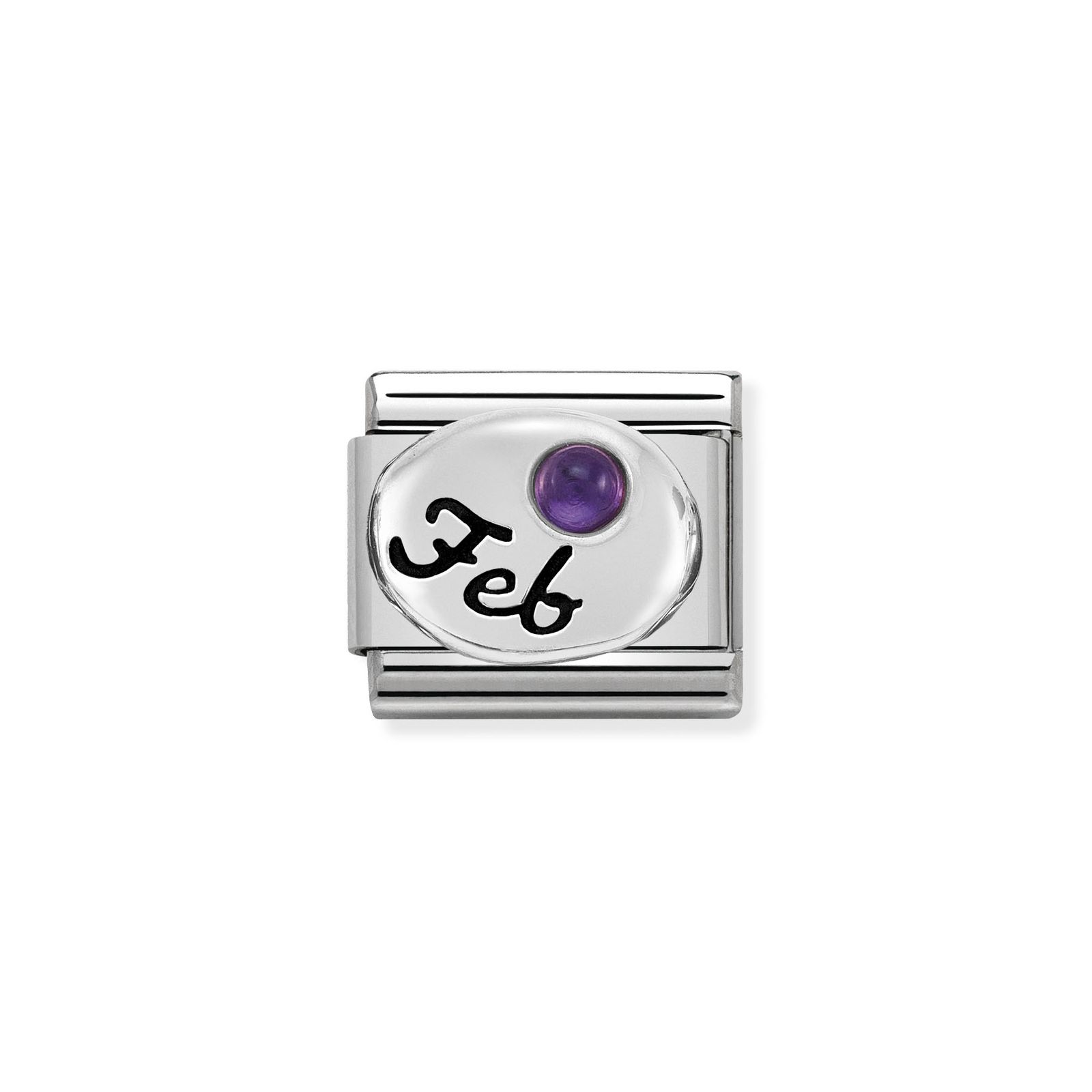 Nomination 330505/02 Classic February Birthstone Amethyst Jewellery