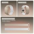Polar Loop Beige/White Magnetic Silicone Band (S-M) - STRAP ONLY 910121270 - alternate view 2