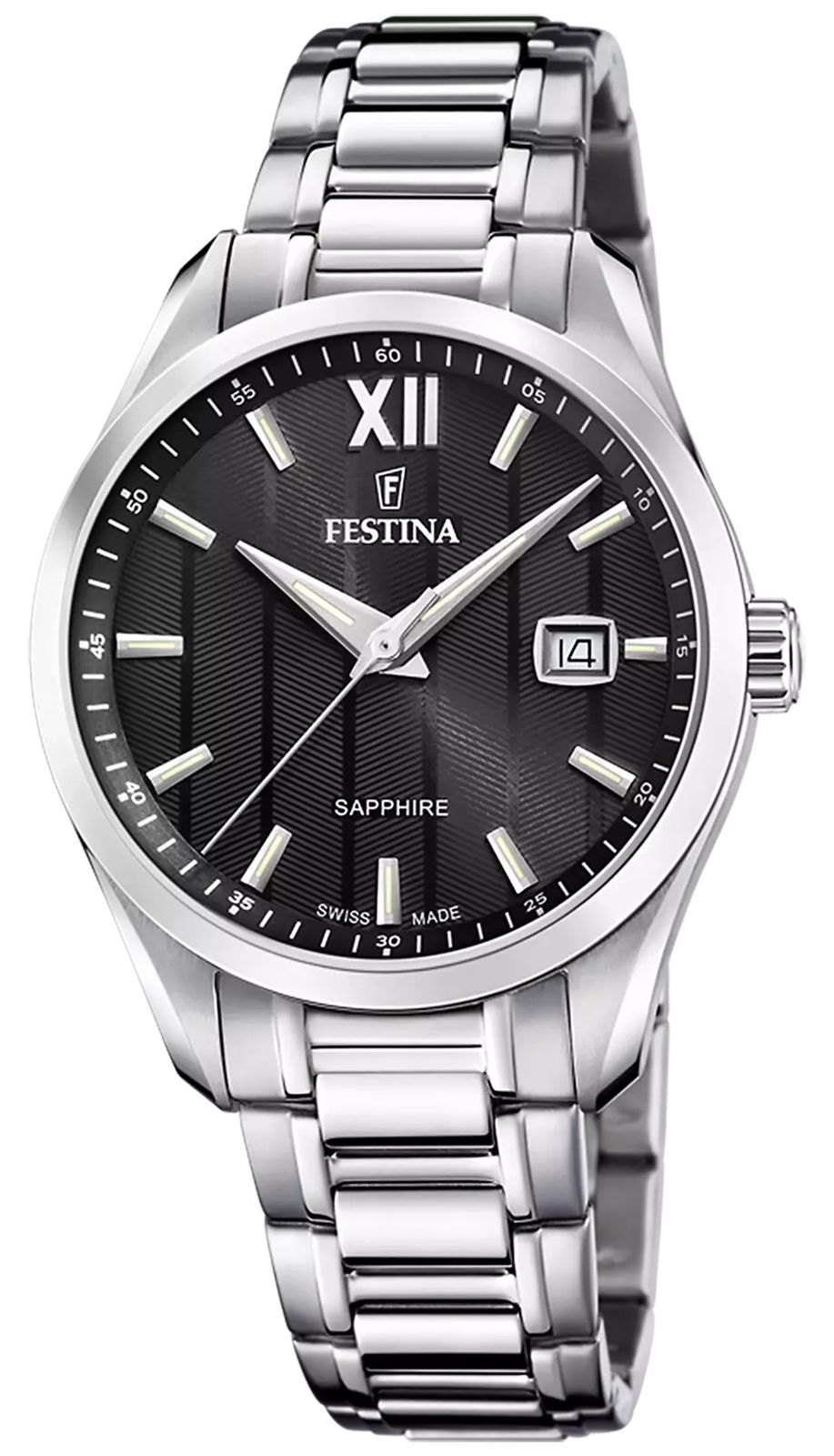 Festina F20026/4 Swiss Made Classic Quartz (37.5mm) Black Watch