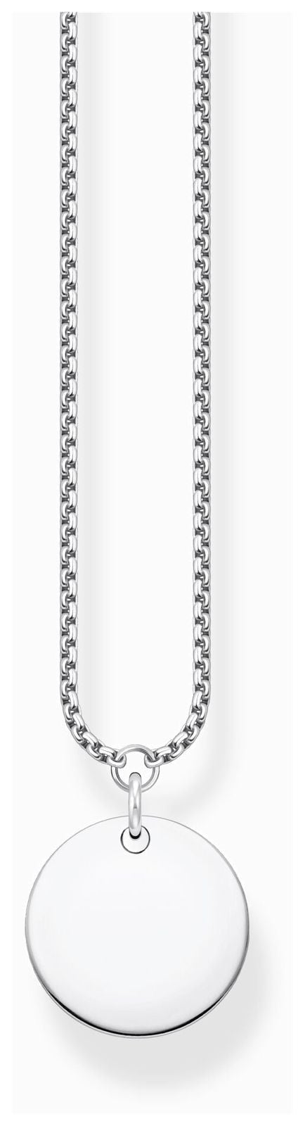 Thomas Sabo KE1958-001-21 Engravable Disc Pendant Necklace Jewellery