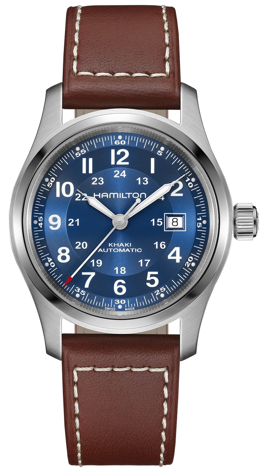 Hamilton H70605540 Khaki Field Automatic (42mm) Navy Blue Watch