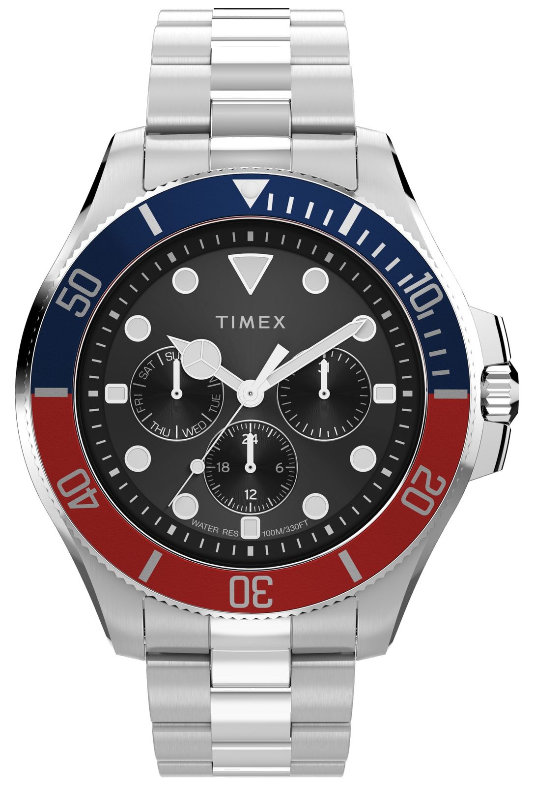 Timex TW2Y33300 Harborside Coast Multifunction (43mm) Black Watch
