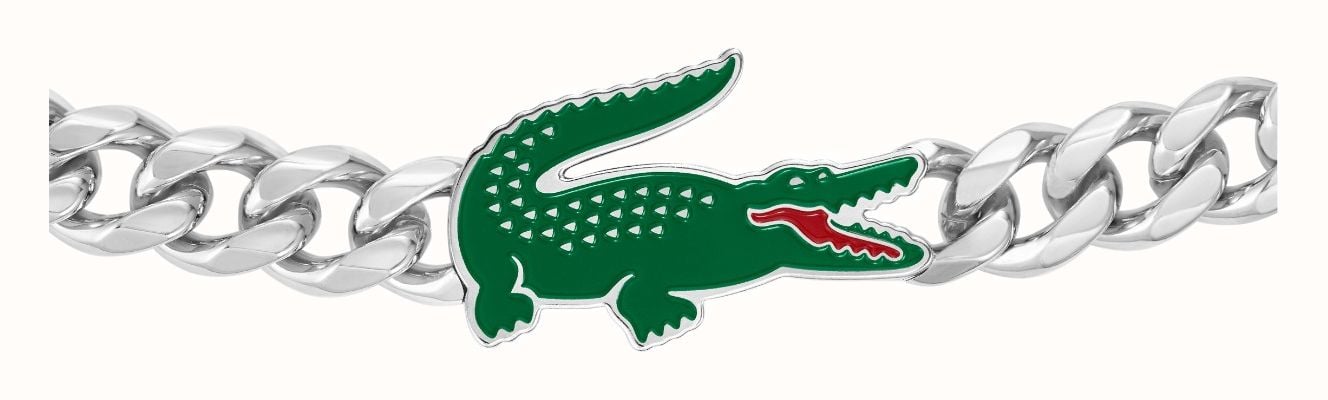LACOSTE ブレスレット 2040146 CROCODILE ACCESORY SILVER LACOSTE ブレスレット 2040146 CROCODILE ACCESORY SILVER