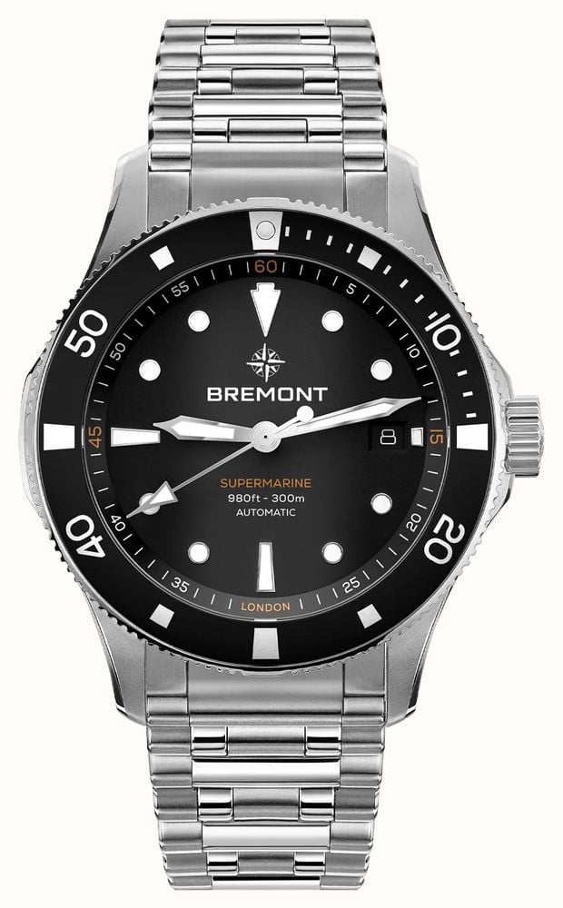 Bremont SM40-DT-SS-BK-B