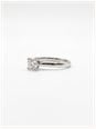 0.50ct Round Brilliant Natural Diamond Platinum Solitaire Ring FCD28350 - alternate view 2