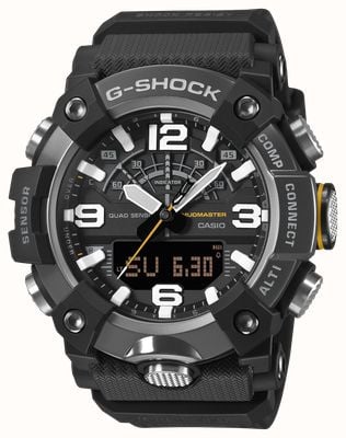 Casio Master-of-G Mudmaster (51.3mm) Dual-Display / Black Resin Band GG-B100XMB-1AER
