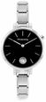 Nomination PARIS Watch With Steel Band ROUND With Zircon Black 076033/012