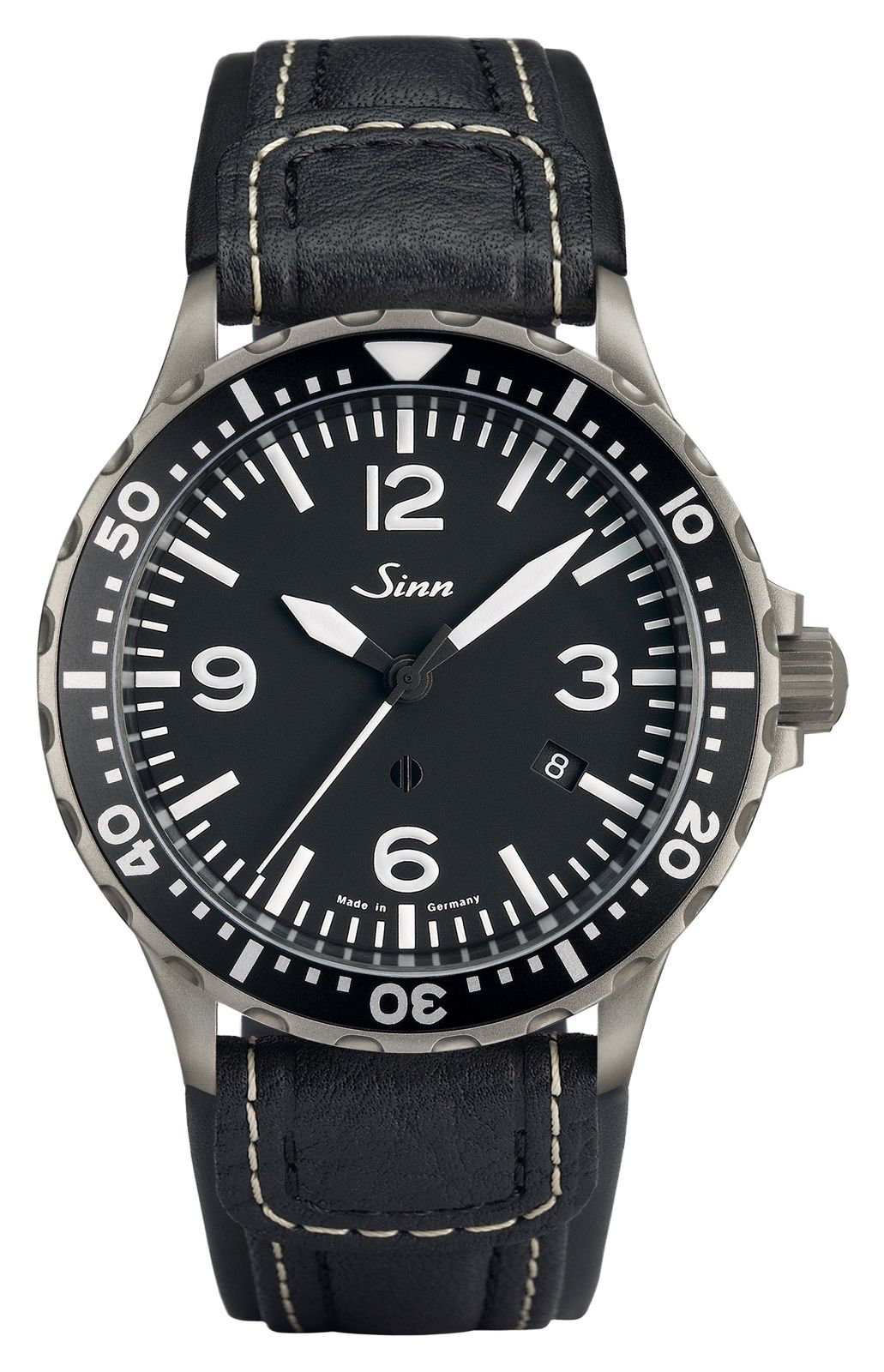 Sinn 857.012 CHRONISSIMO 857 Pilot Anti-Magnetic Black Watch