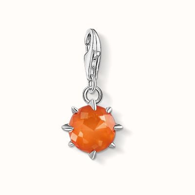 Thomas Sabo January Charm Pendant Birth Stone 1793-625-10