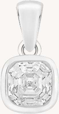 Perfection Crystals Single Stone Rubover Imperial Mosaic Pendant (1.00ct) P5677-SK