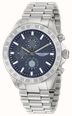 Aston Martin SPT Icon Quartz Chronograph (44.5mm) Navy Blue Dial / Steel Bracelet + Leather Strap MTIS3F607 - alternate view 2