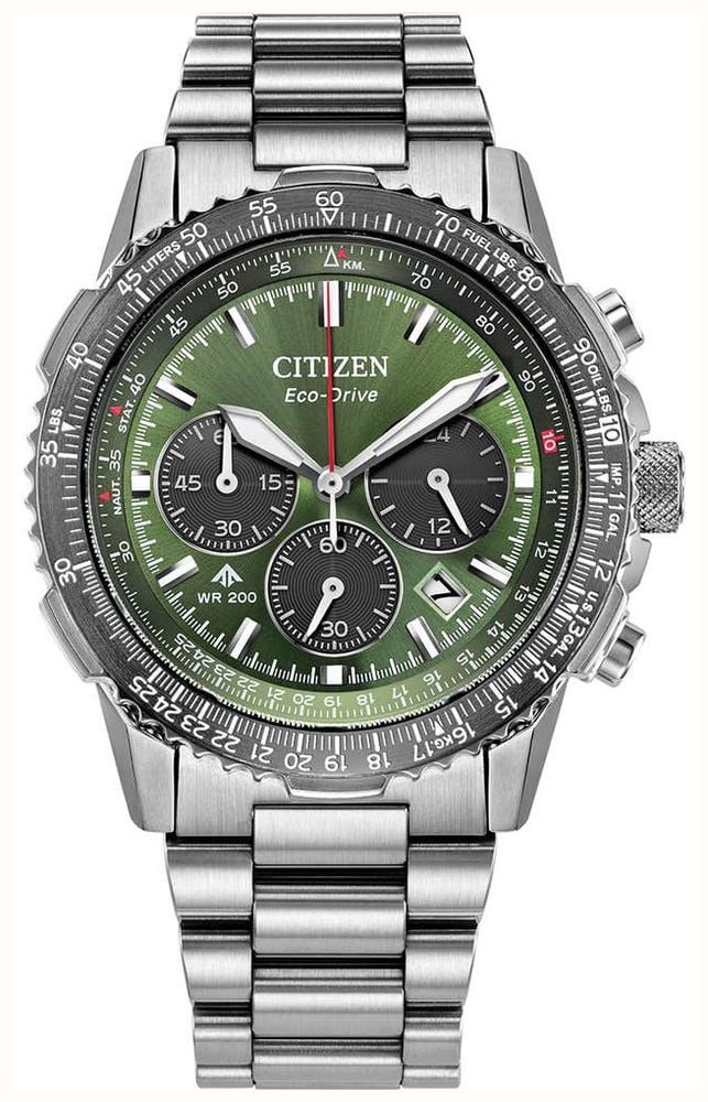 Citizen Eco-Drive Promaster Air Navihawk Chronograph (40mm) Green