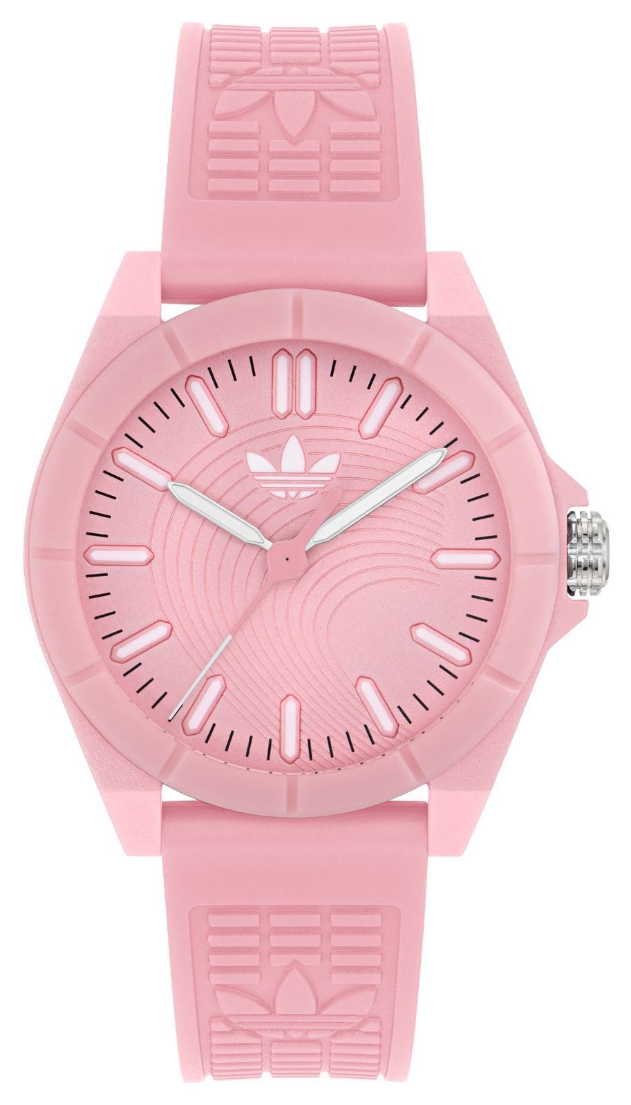 Adidas AOST26039 PROJECT FOUR (41mm) Pink Dial / Pink Rubber Watch