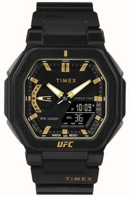 Timex x UFC Colossus Black Dial / Black Resin TW2V55300