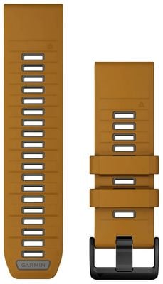 Garmin QuickFit® 26 Watch Strap Only, Autumn/Pebble Gray Silicone 010-13393-03