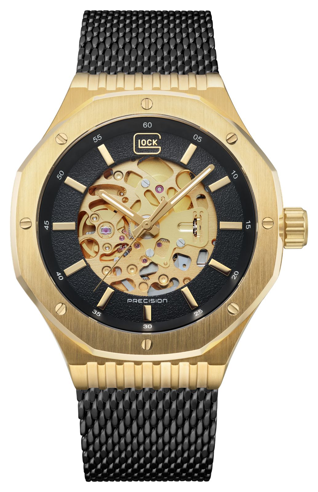 GLOCK Precision GW-21-1-24 Skeleton Automatic (45mm) Black Watch