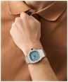 Aston Martin GPQ Icon Quartz (42mm) Light Blue Dial / Stainless Steel Bracelet MTIG2S605 - alternate view 5
