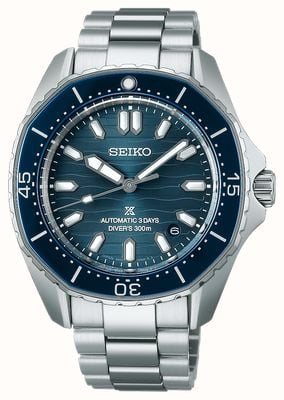 Seiko Prospex Diver Scuba Mechanical Polygonal in Coastline-Cobalt SPB483J1