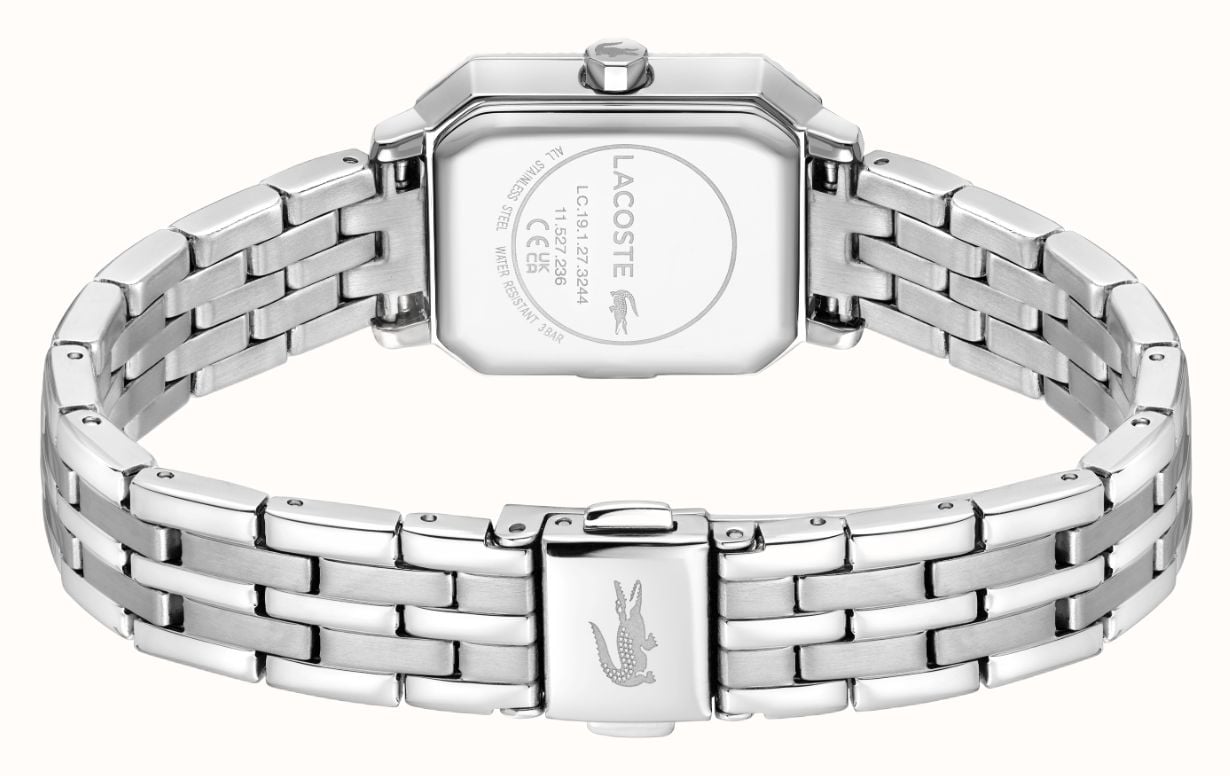 Lacoste Parisienne Quartz (22.8x27mm) Blue Sunray Dial / Stainless Steel Bracelet 2001440 - alternate view 3