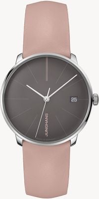 Junghans Meister Fein Kleine Automatic 35mm Anthracite/Pink 27/4231.00