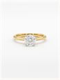 James Moore & Co 0.59ct Round Brilliant Natural Diamond 18ct Yellow Gold Solitaire Ring J68708