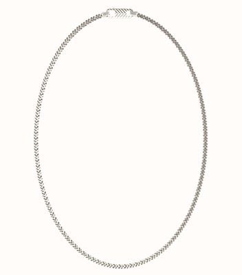 Guess Men's PITSTOP Stainless Steel Chain Necklace JUMN04437JWSTT/U