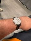 Customer picture of Tissot Men's Le Locle Powermatic 80 Silver Dial Black Leather Strap T0064071603300