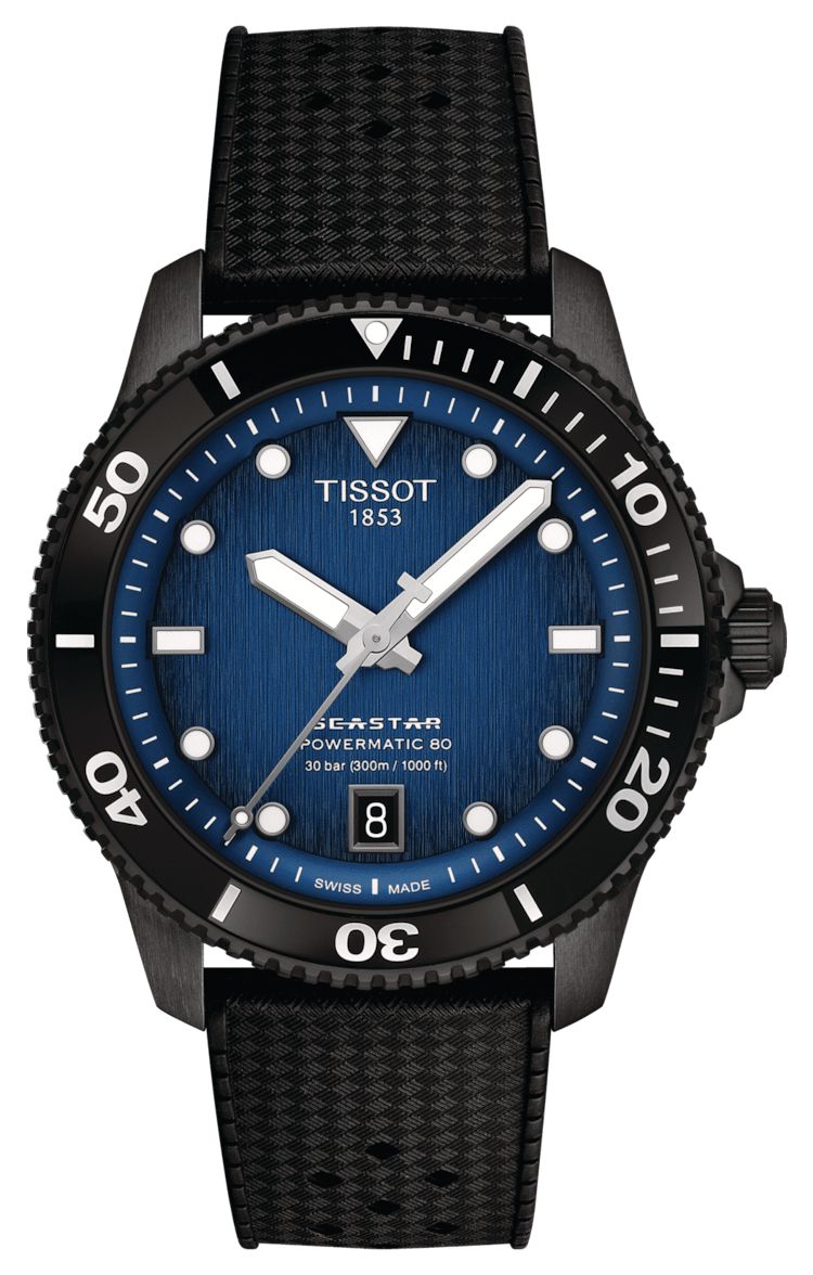Tissot T1208073704100 Seastar 1000 Powermatic 80 (40mm) Watch