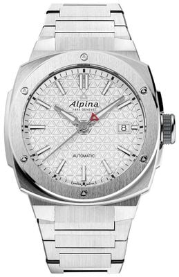Alpina Alpiner Extreme Automatic (39mm) White Textured Dial / Titanium Bracelet AL-525S3AE1B
