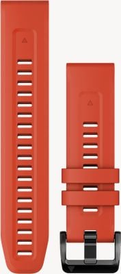 Garmin QuickFit 22mm Strap Only Flame Red Silicone 010-13111-04