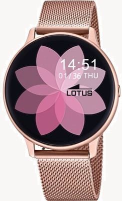Lotus SmarTime Rose Gold Steel Mesh Bracelet L50015/A