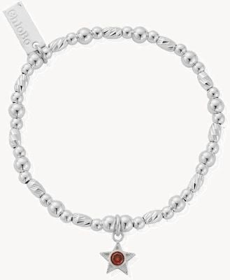 ChloBo Children's January Birthstone Bracelet - 925 Sterling Silver CSBBCB3480