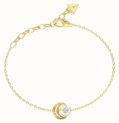 Guess Aurora Bracelet Crecent Gold-Tone Bracelet UBB06234YGL