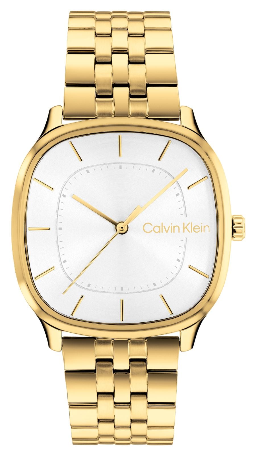 Calvin Klein 25200582 CK Shape Quartz (37mm) Silver Sunray Watch